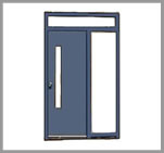 steel door